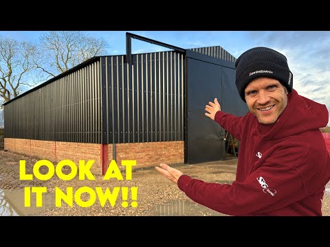 Our 50 Year Old Shed Is Like Brand NEW! Workshop Cladding Is Finally Complete!