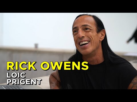 TOTAL GENIUS OF FASHION: RICK OWENS! By Loic Prigent