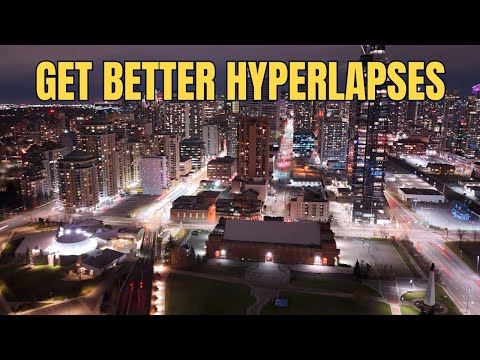 Techniques for Hyperlapses with the Mini 4 Pro