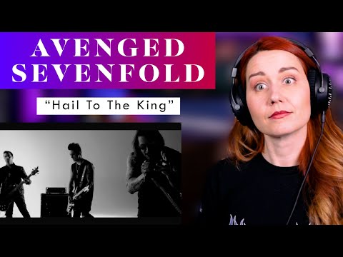 Giving Avenged Sevenfold another chance!  Vocal ANALYSIS of "Hail To The King"