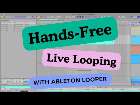 Auto LIVE LOOPING in Ableton Looper using Midi Tracking #ableton