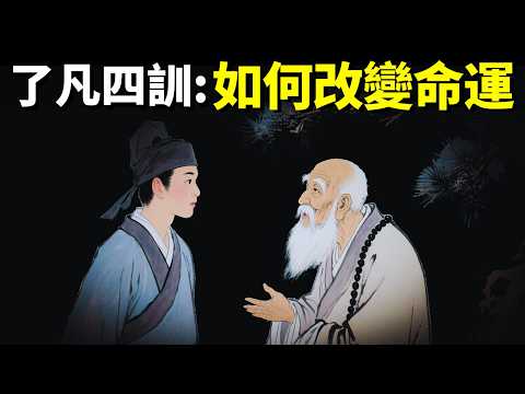 改命奇書了凡四訓:佛家的4大改命法則 | 《了凡四訓》解讀(自我提升,人生智慧,向內求,王陽明,心上改,佛學,利他)