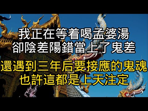 我正在等着喝孟婆汤  却阴差阳错当上了鬼差  还遇到三年后要接应的鬼魂  也许这都是上天注定#書林小說 #重生 #爽文 #情感故事 #唯美频道