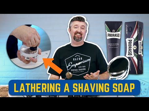 How to Lather: A Shaving Soap, Cream, Croap, and Shave Puck