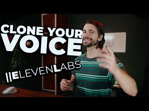 Clone your own voice with AI in 5 minutes - Elevenlabs Tutorial