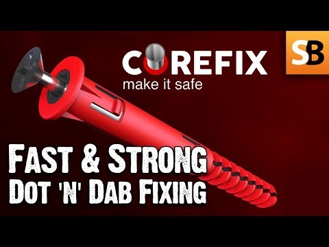 Corefix - Dot & Dab Wall Fixing Solved