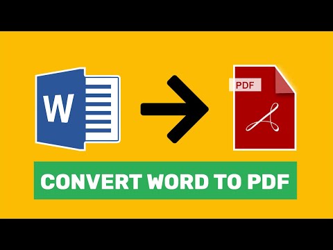 How To Convert a Word documents to PDF ( 3 Best Ways)