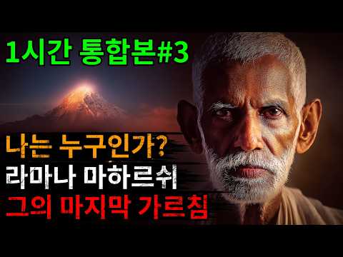 1시간 연속재생 | 라마나 마하르시 명상 | 잠들기 전 듣는 지혜, "나는 누구인가" 이 질문에 모든 답이 있습니다