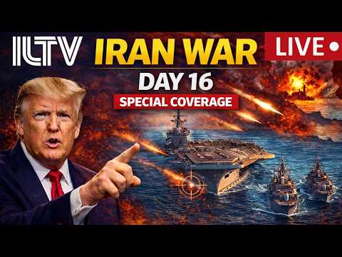 IRAN WAR DAY 16: Trump Calls China, France, Japan, South Korea and the UK to Protect Oil Routes