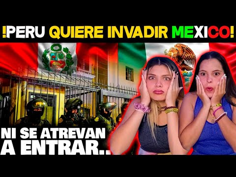 PRESIDENTE PERUANO quiere ingresar a la EMBAJADA MEXICANA - CUBANAS REACCIONAN