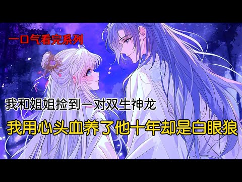 我和姐姐捡到一对双生龙。姐姐收养的那只体贴多情,我收养的那只像块寒冰。我用心头血喂了他十年,他却对姐姐说等他化龙,第一件要做的就是废掉与我的灵契,然后让姐姐做龙主夫人#完结文 #古风小说