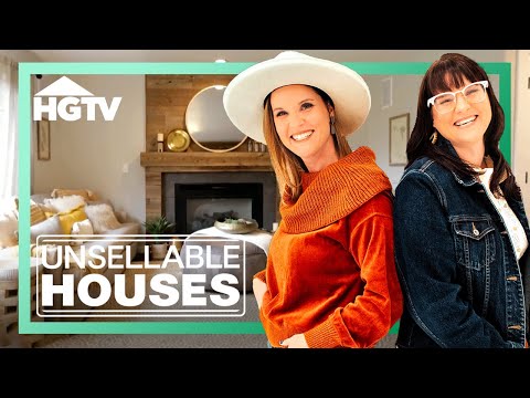 Luxury Cabin Remodel of 90s Tract Home | Unsellable Houses | HGTV