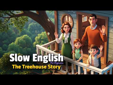 The Treehouse Story | Easy English Listening Story (A2 Level)
