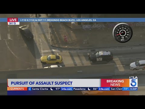 Authorities pursue high-speed driver in L.A. County | Los Angeles Car Chases