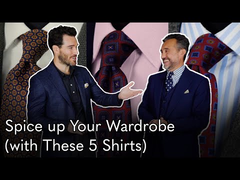 Spice up Your Wardrobe (with These 5 Shirts)