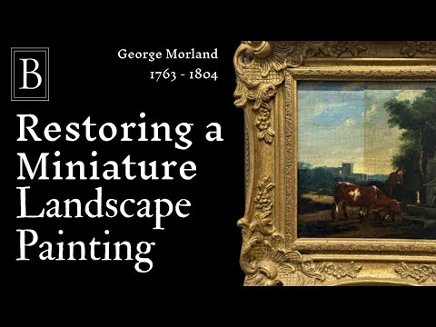 Start to finish Restoration of this beautiful oil painting
