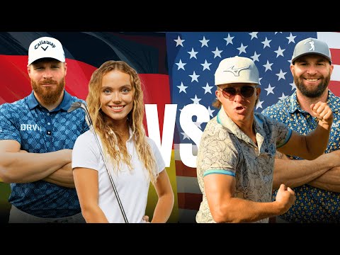 Can I Beat The Americans With This German Girl? ( In Golf )