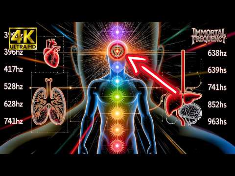 Activate All 7 Chakras | 396Hz 417Hz 528Hz 639Hz 741Hz 852Hz 963Hz | Third Eye & Full-Body Healing