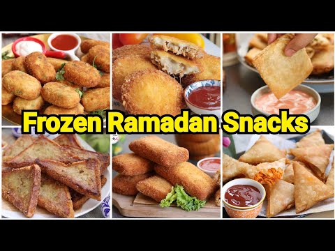 6 FROZEN IFTAR RECIPES by (YES I CAN COOK)