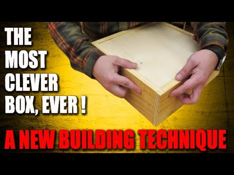 Clever way to make INDESTRUCTIBLE boxes, cabinets and drawers