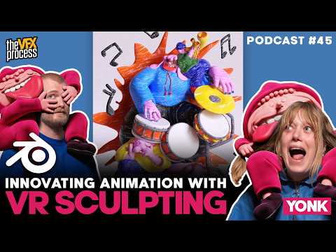Innovating Animation with VR in BLENDER | YONK | TVP #45