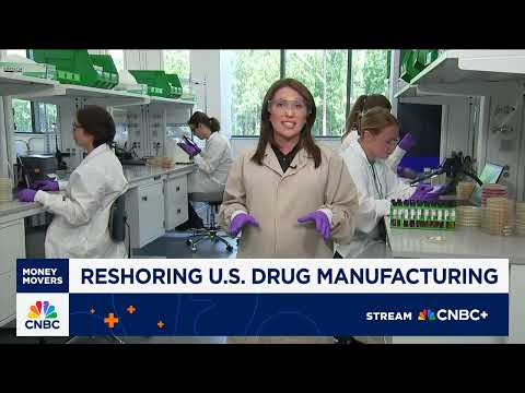 FUJIFILM Biotechnologies Holly Springs Site Feature on CNBC Money Movers