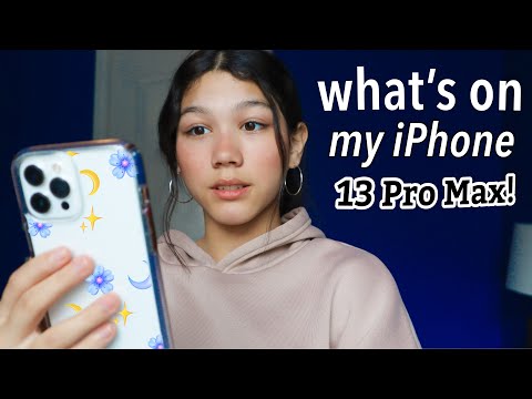 what's on my iphone 13 pro max 2023 *aesthetic iphone setup ✨🍎*  | Txunamy