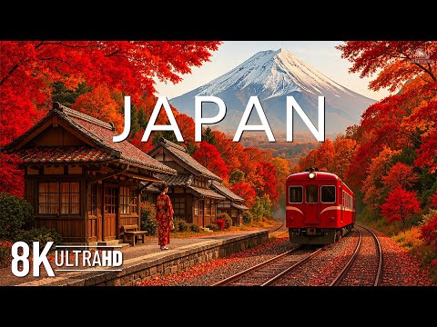 Japan in Autumn 8K UHD 🍁 Discover the REAL Beauty of Japan in Autumn 2025!
