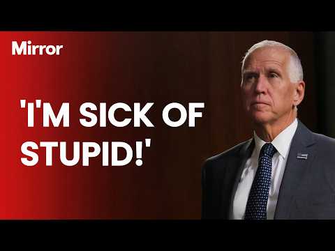 'I'm sick of stupid!' | Republican Thom Tillis' SCATHING message to Stephen Miller