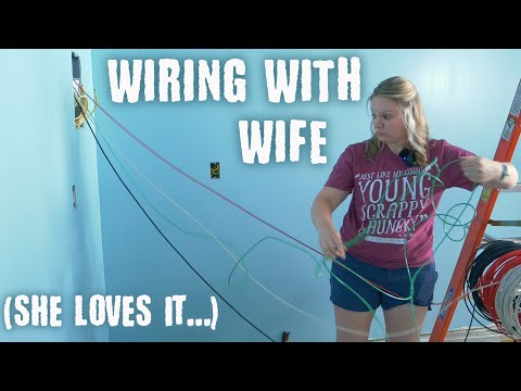 Mechanic Wires and Reluctantly Paints Office/Loft
