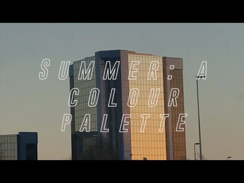 summer: a colour palette