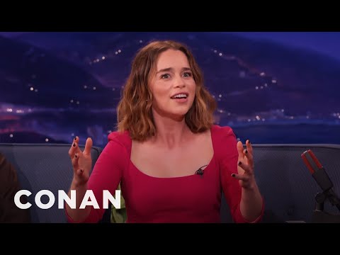 Emilia Clarke Accidentally Crashed A “Game Of Thrones” Wedding | CONAN on TBS