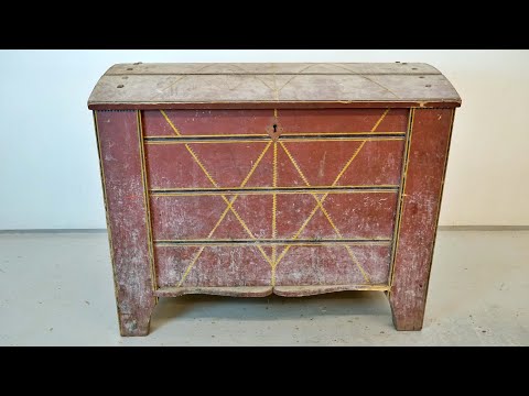 Amazing restoration of a rare CHEST