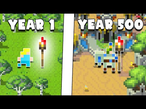 I Followed An OP Wizard Staff For 500 Years! - Worldbox
