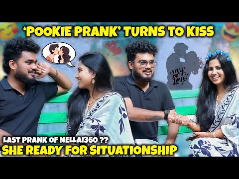 She Need a KISS💋POOKIE PRANK Turns to Relationship❤️Best Proposal Ever😍 @Nellai360