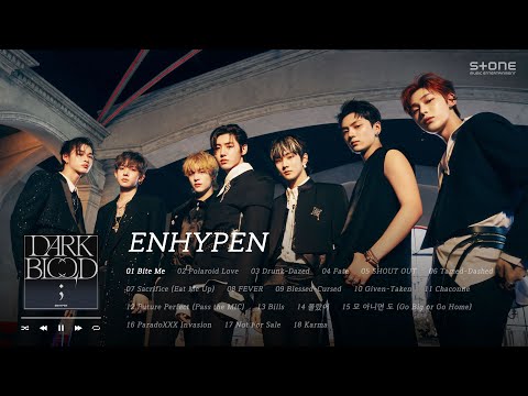 𝐏𝐥𝐚𝐲𝐥𝐢𝐬𝐭 🖤'DARK BLOOD' 발매기념 ENHYPEN 띵곡 몰아듣기｜Stone Music Playlist