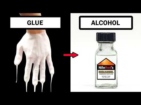 Turning children's glue into drinkable alcohol
