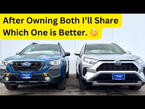 2025 Subaru Outback Wilderness vs. Toyota RAV4 | Side-by-Side Comparison Review