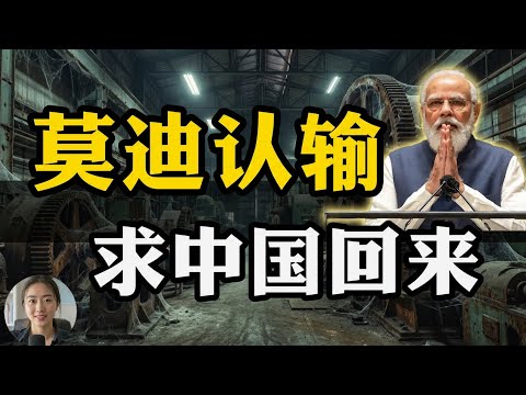 莫迪终于低头！封锁四年惨亏150亿，印度不得不求中国救命！