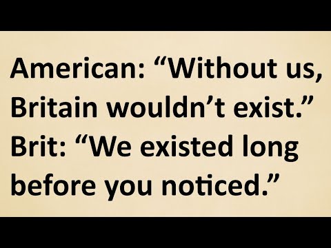 Americans Discover They’re a Footnote in British History