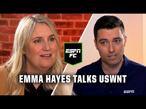 Emma Hayes promises her USWNT will play WITH FIRE 🔥 | ESPN FC