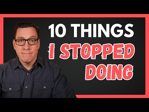 10 Things I STOPPED Doing that Dramatically Improved My Mental Health