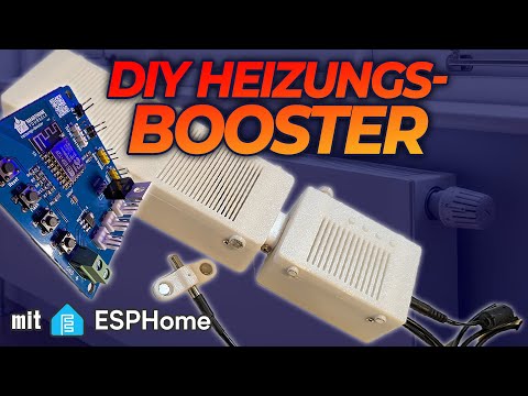 ESPHome Heizungsbooster selbst gebaut. Hardware & Code für Home Assistant