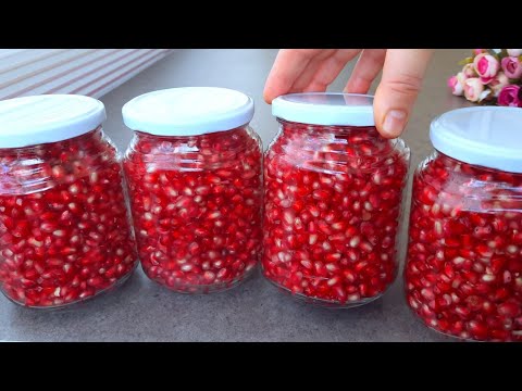 We consume pomegranates year-round! The easiest way to keep them fresh for up to 12 months!