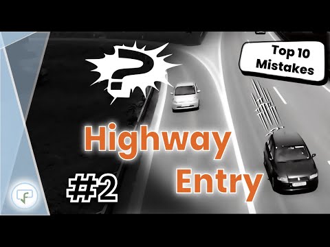 Entering Highway | Episode 2 | Top10 German Driving Test Mistakes