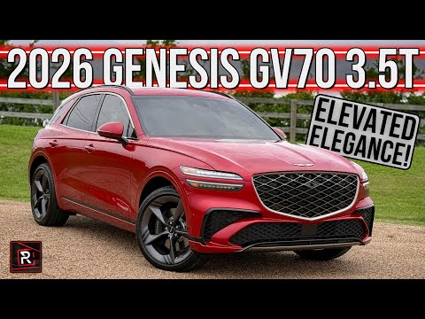 The 2026 Genesis GV70 3.5T Is An Stand-Out Luxury SUV With Even More Elegance