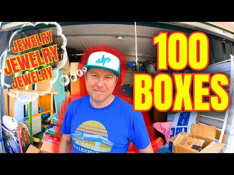 UNBELIEVABLE Abandoned Storage Unit with 100 boxes of treasure!