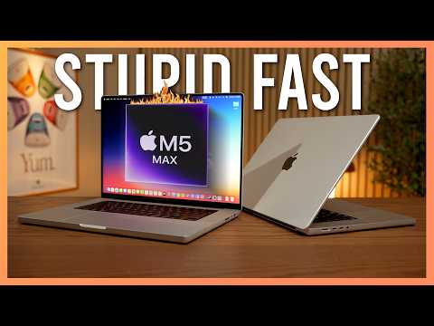 M5 Max feels like cheating