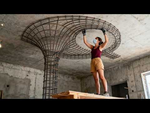 Young Woman Turns OLD STUDIO into LUXURY CAVE in JUST 35 DAYS | Start to Finish by @娟小劉 Janine Bruce