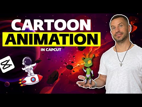 Make Your Own CARTOON Animation in CapCut | Step by Step Tutorial